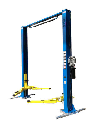 4000kg 2 Post Clear Floor Car Hoist Lift Height 1900mm
