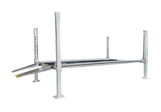 12000 Lb 4 Post Lift 2300mm Lift Height With 90mm Cylinders