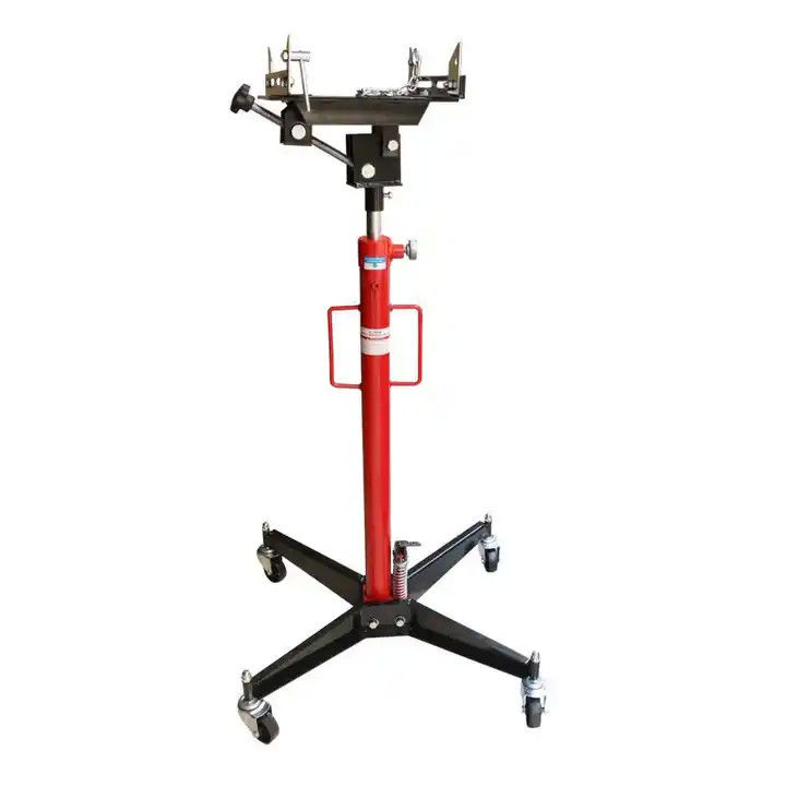 0.5 Ton Vertical Hydraulic Gear Transmission Swivel Jack Lift Car Hoist