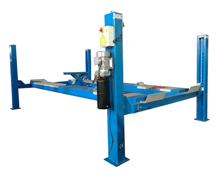 12000lbs 4 Post Car Alignment Lift Manual Lock Release Lifted Vehicle Alignment