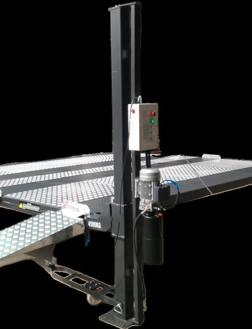 Lift Height 1800mm 9000 Lb 4 Post Car Lift Manual Lock Release