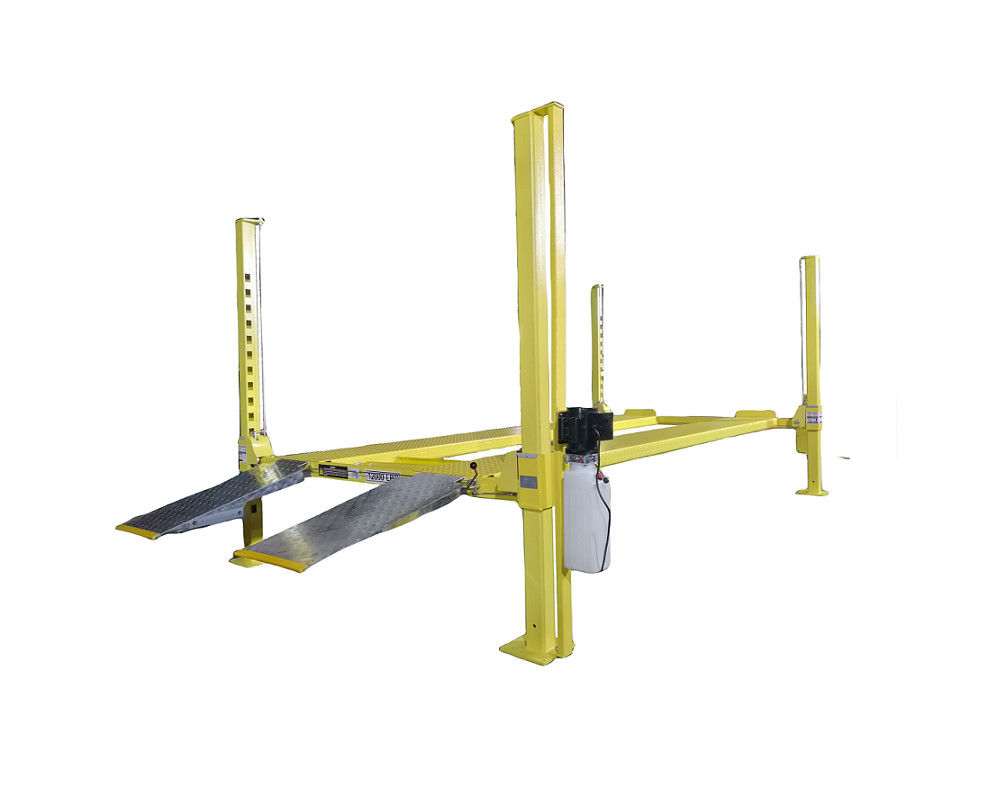 220V 4 Post Car Lifts For Home Garage Lift Height 2208mm