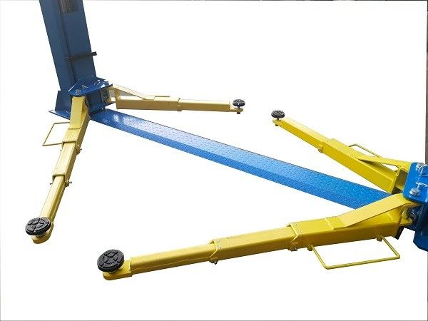 One Side Lock Release 9000 Lb Two Post Car Lift Base Plate Size 16X16 Inches